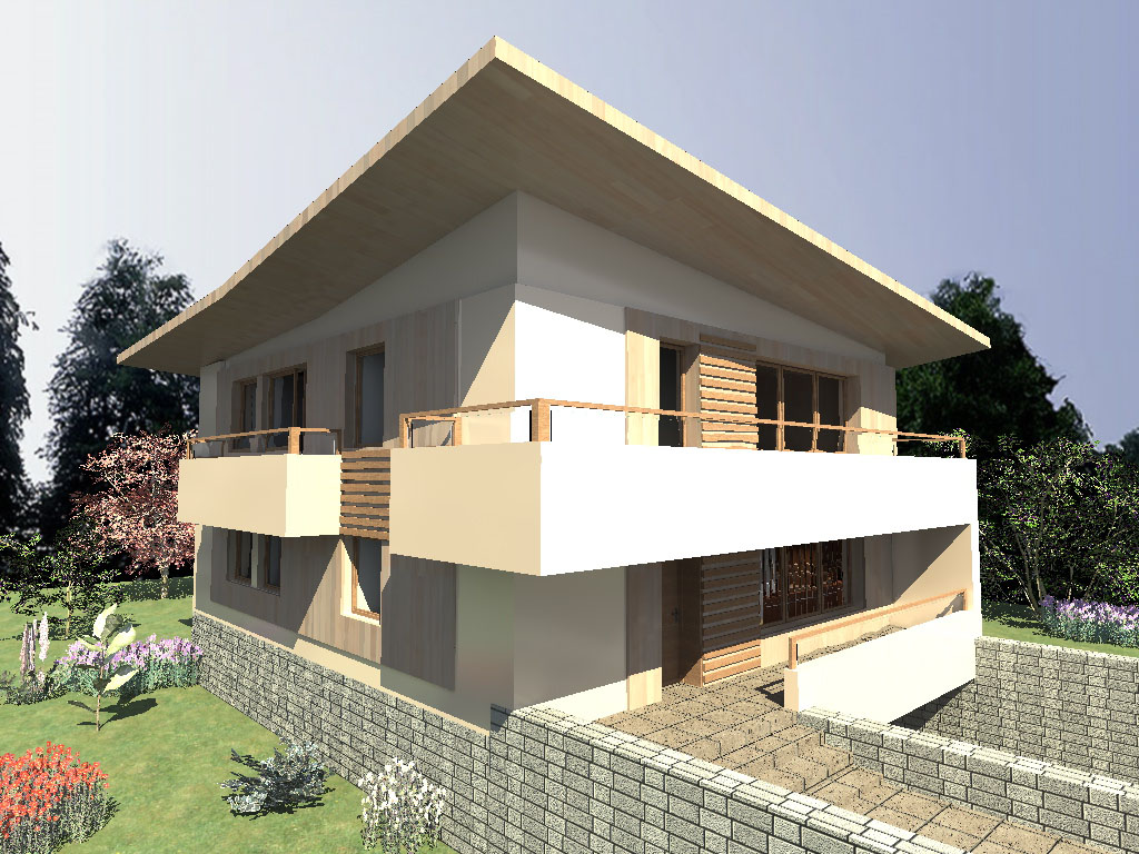 Proiecte de casa moderne Casa C22 Arhitect Iasi